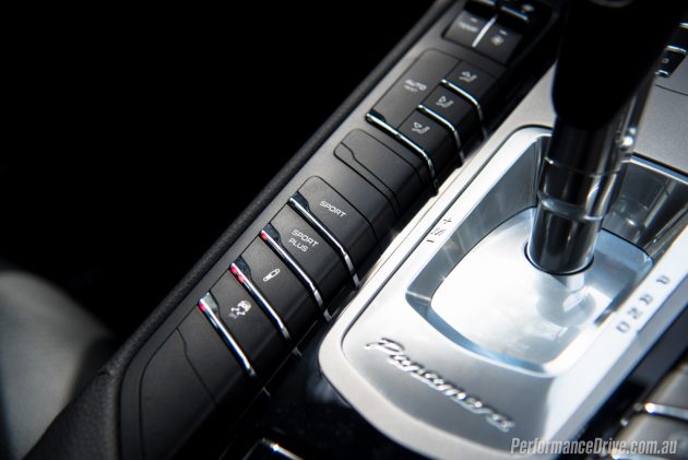 Porsche Panamera Diesel-drive modes