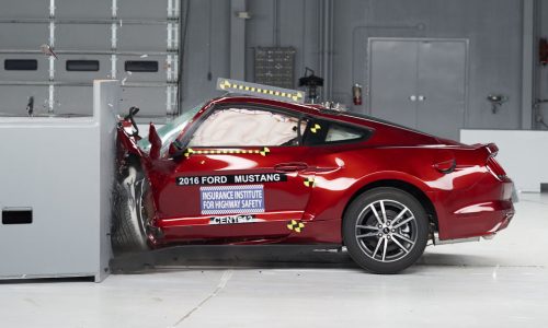 Ford Mustang, Camaro, Dodge Challenger fall short in IIHS safety test