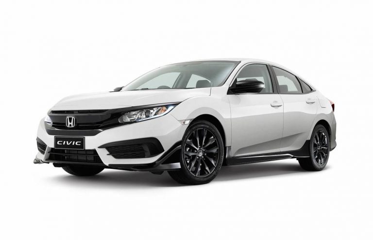 2016 Honda Civic sedan gets sporty Black Pack option in Australia