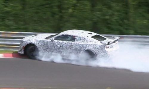 2017 Chevrolet Camaro Z/28 spotted, crashes at Nurburgring (video)