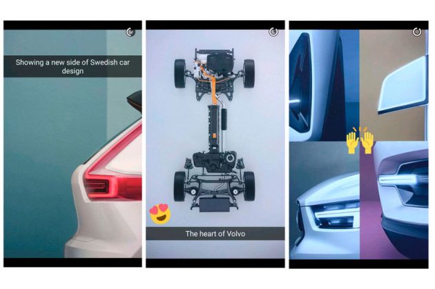 2017 Volvo XC40 concept-Snapchat teasers