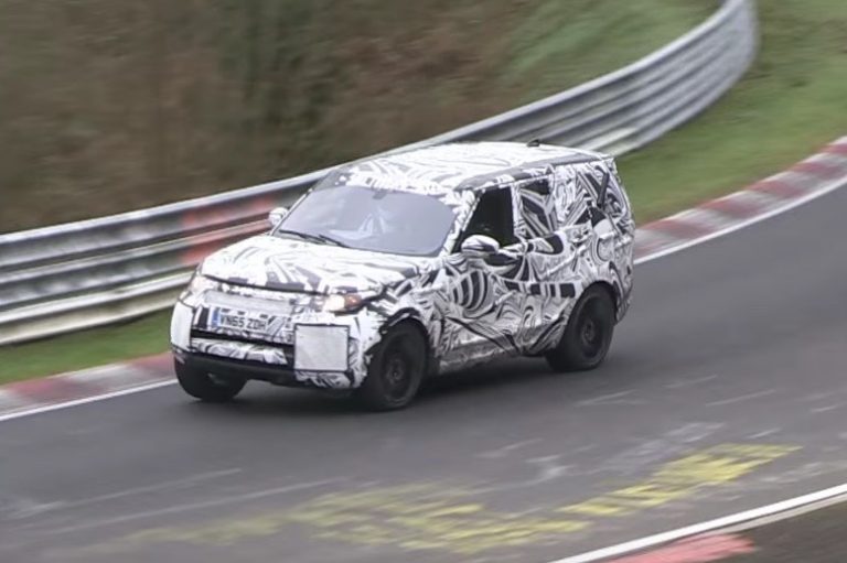 2018 Land Rover Discovery prototype spotted at Nurburgring (video)