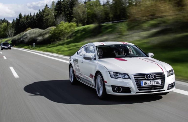 Special Audi A7 showcases human-like auto pilot tech (video)