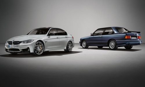 BMW M3 30 Jahre edition celebrates M3 30th birthday