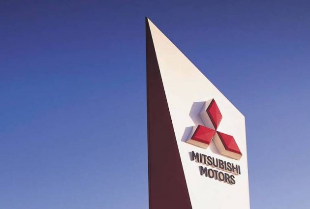 Mitsubishi Motors sign