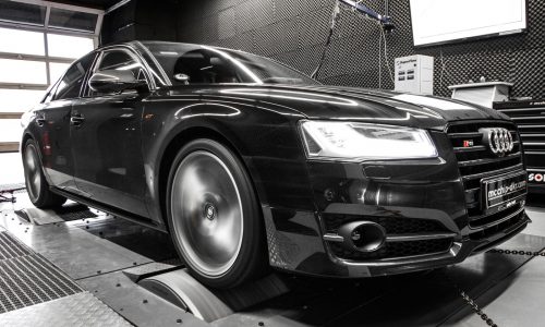 New Audi S8 tuned to nearly 800hp by mcchip-dkr
