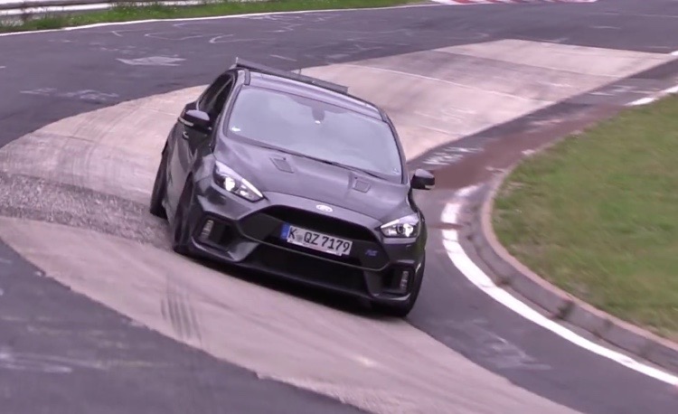 2017 Ford Focus RS500 spotted at the Nurburgring (video)