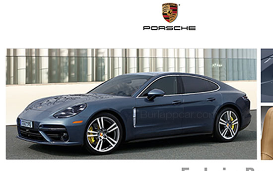 2017 Porsche Panamera leaked via online brochure?