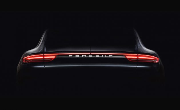 2017 Porsche Panamera taillights-preview