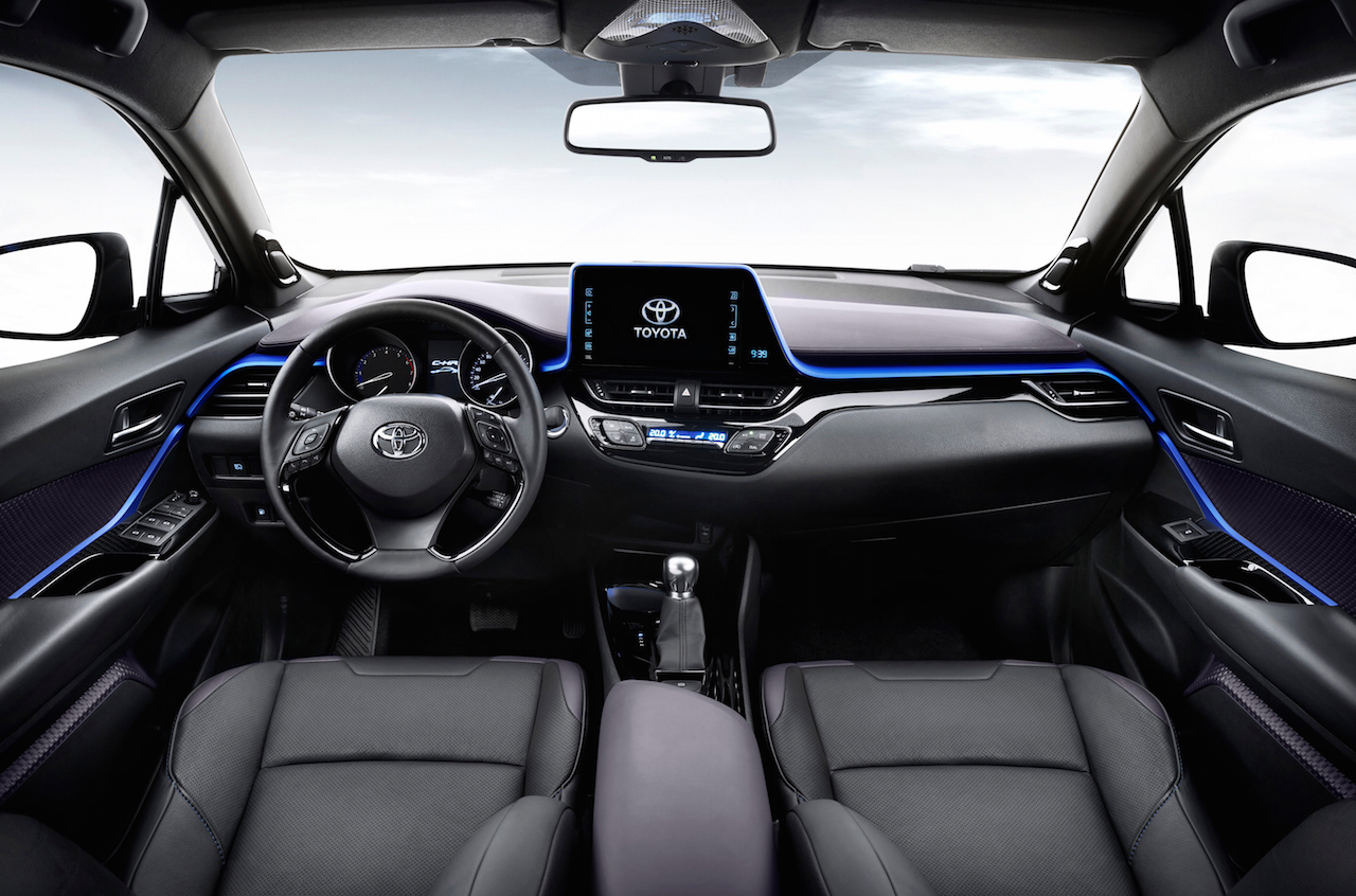 Toyota C-HR interior revealed, showcases new design philosophy
