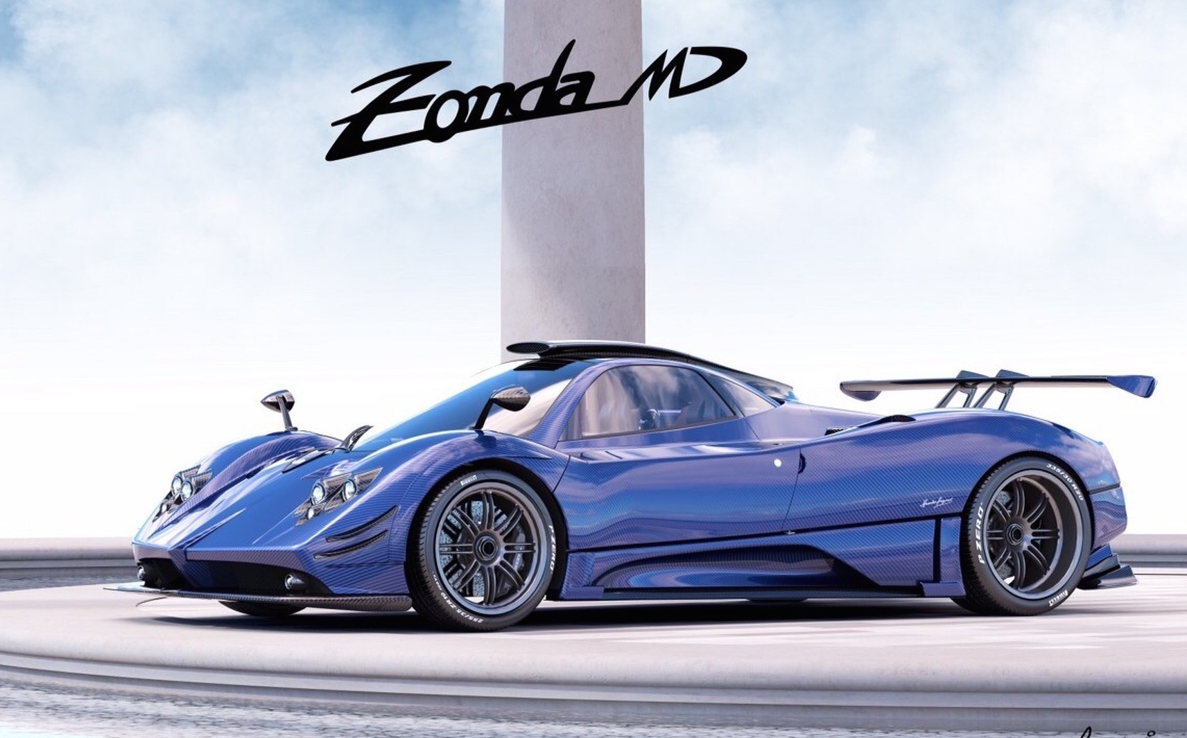 Yet another Pagani Zonda one-off special made; the MD