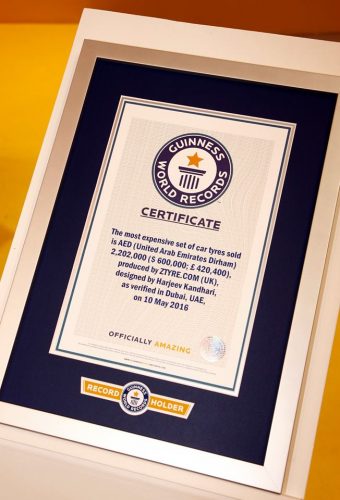 Z Tyre Guinness Record