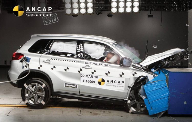 2015 Suzuki ANCAP crash safety