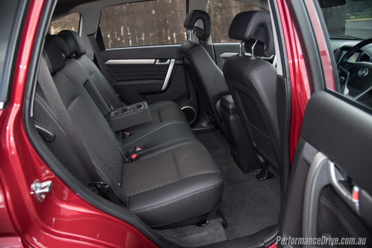 2016 Holden Captiva LT-rear seats