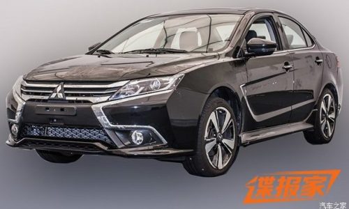 2017 Mitsubishi Lancer spotted in China, for China only
