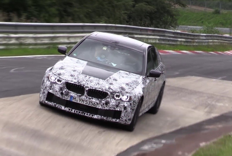 Video: 2018 BMW M5 ‘F90’ spied on Nurburgring, with AWD?