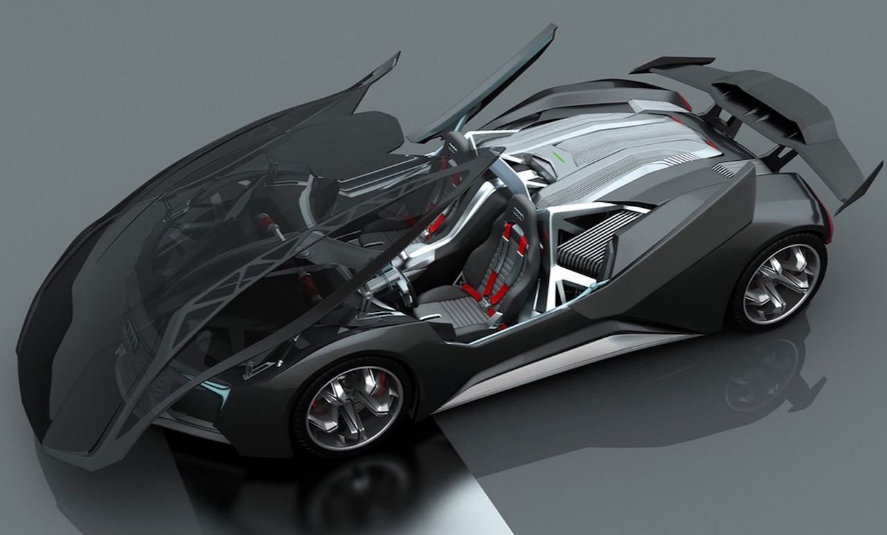 Designer envisages nuclear-powered Audi F-Tron concept