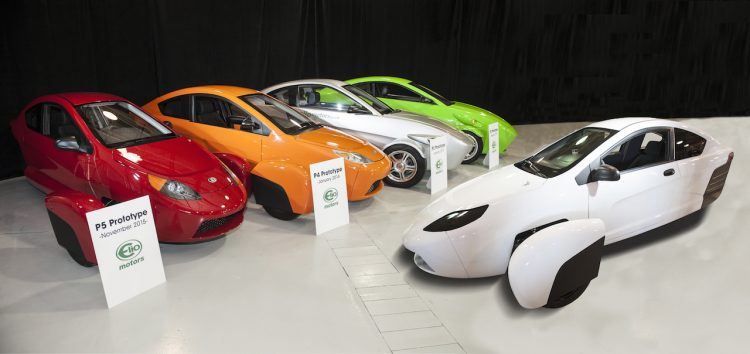 Elio Motors prototypes