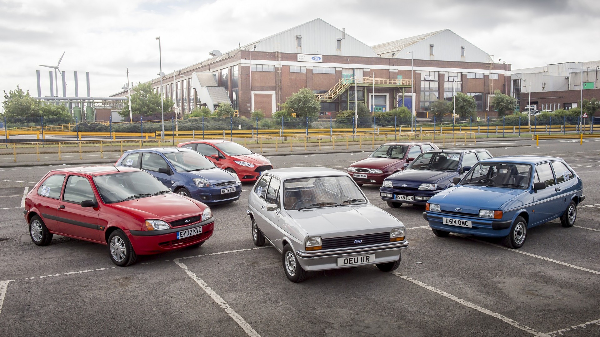 Ford Fiesta celebrates 40 years of production