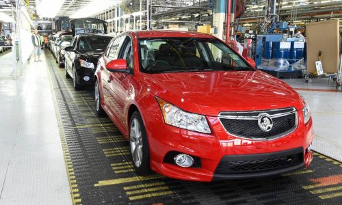 Holden cuts 320 jobs as Cruze production comes to end