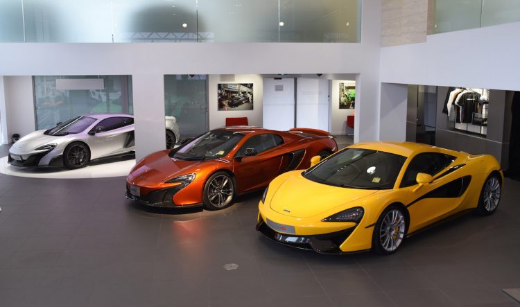 McLaren Gold Coast Showroom