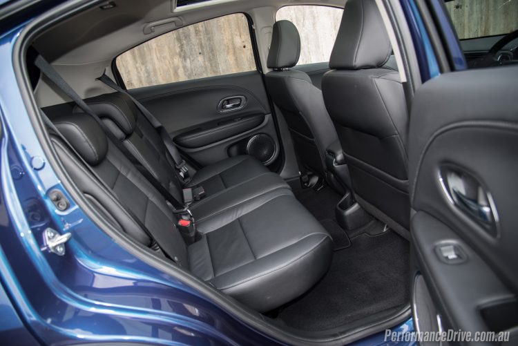 2016 Honda HR-V VTi-L rear seats