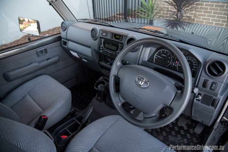 2016 Toyota LandCruiser 70 GXL-interior