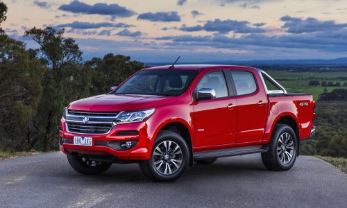 2017 Holden Colorado on sale in Australia from $29,490