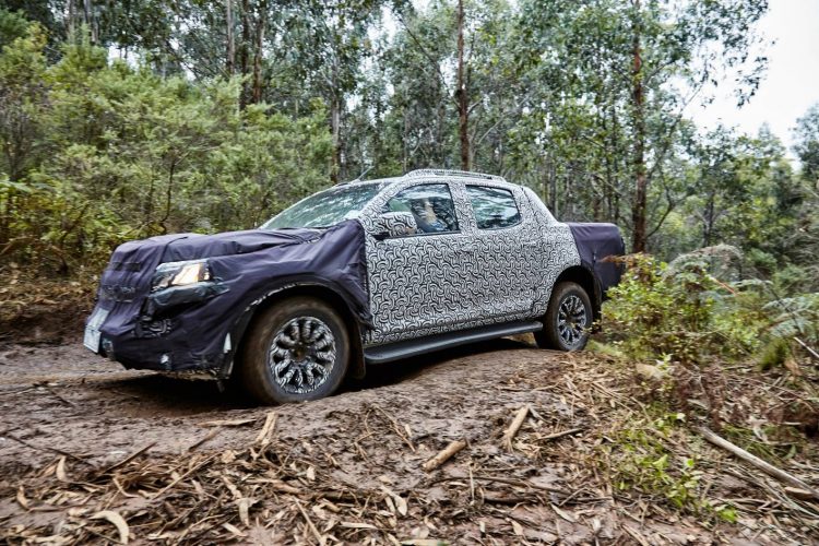 2017 Holden Colorado Australian testing