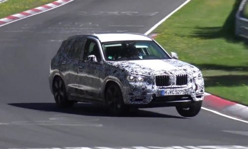 2018 BMW X3 G01 spotted, M Performance M40i? (video)
