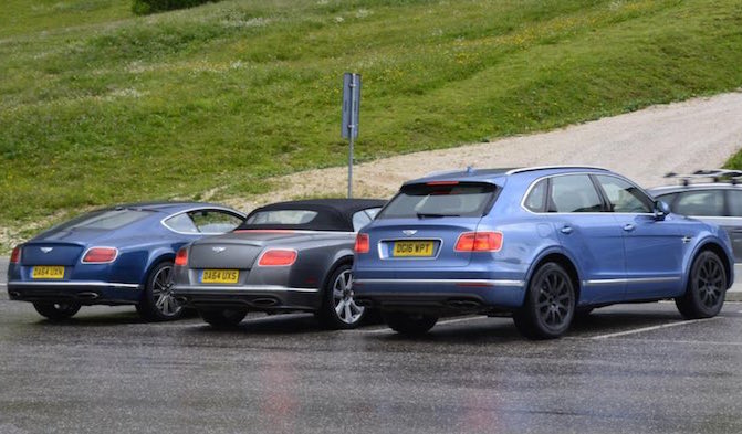 Bentley Bentayga diesel spotted, edges close to production