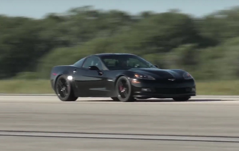 Electric Chevrolet Corvette sets new speed record (video)
