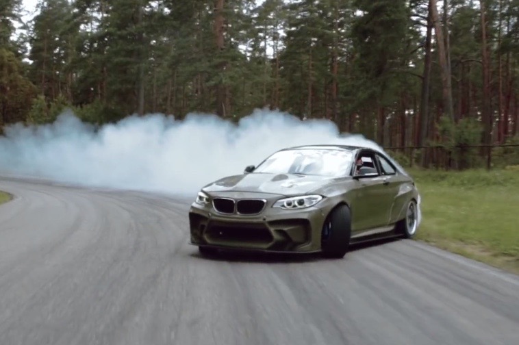 BMW 2 Series gets crazy V8 Chev LS conversion (video)