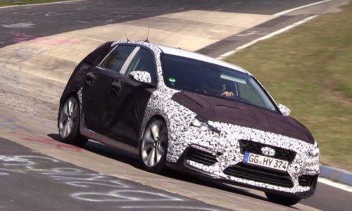 Hyundai i30 N hot hatch spotted with new front end (video)