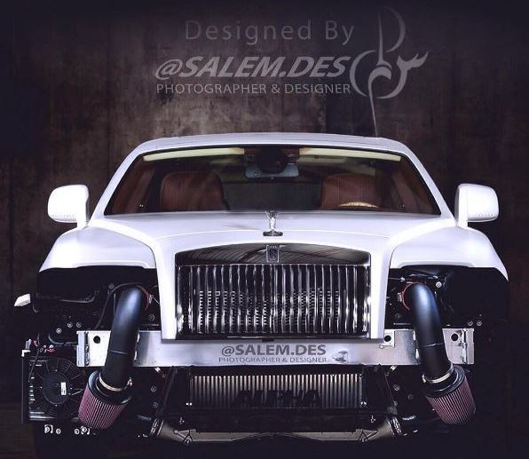 Rolls-Royce Wraith Salem Des render