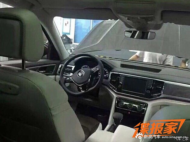 Volkswagen Teramont Large Suv Spotted In China Performancedrive