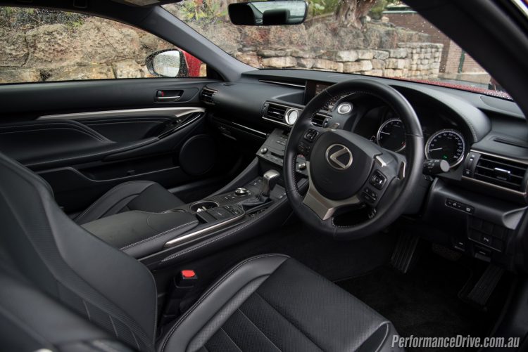 2016 Lexus RC 200t-interior