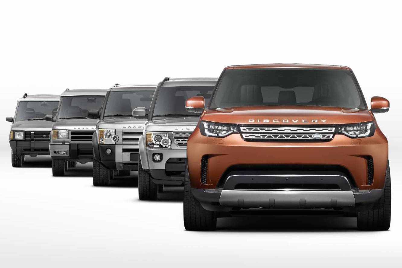 All-new Land Rover Discovery front end revealed
