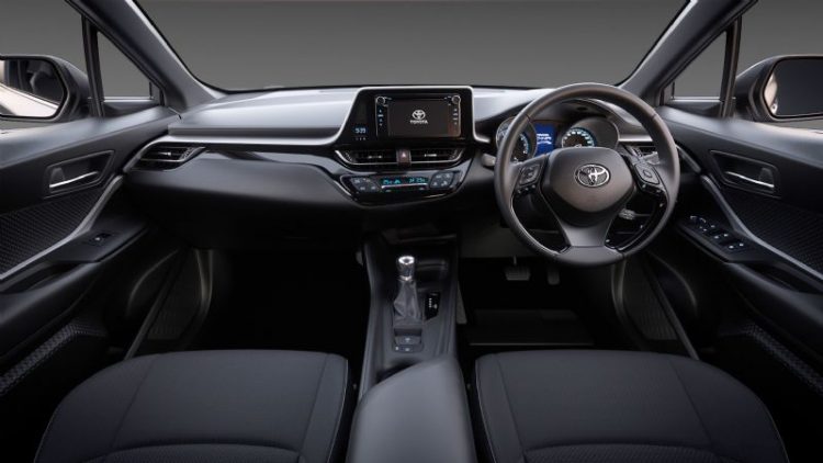2017 Toyota C-HR interior