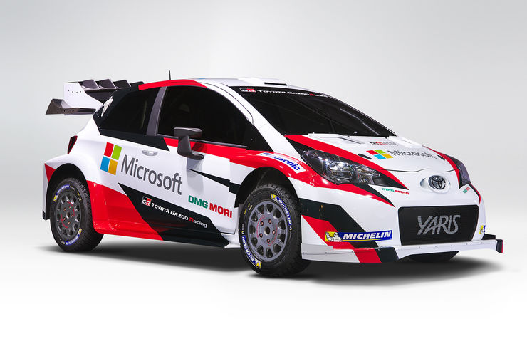 Toyota teams up with Microsoft for 2017 Yaris WRC campaign