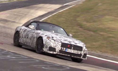 2018 BMW ‘Z5’ spotted at Nurburgring, interesting aero kit (video)