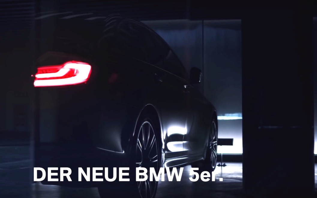 G30 BMW 5 Series previewed again, shows some body (video)