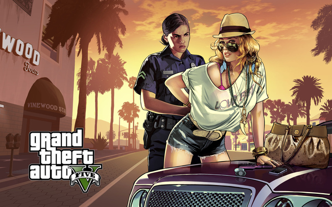 Grand Theft Auto V-Lindsay Lohan Lacey Jonas