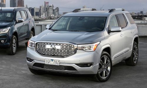 Holden Acadia confirmed as large SUV for 2018