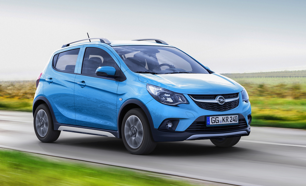 Opel Karl Rocks revealed, baby crossover based on Spark