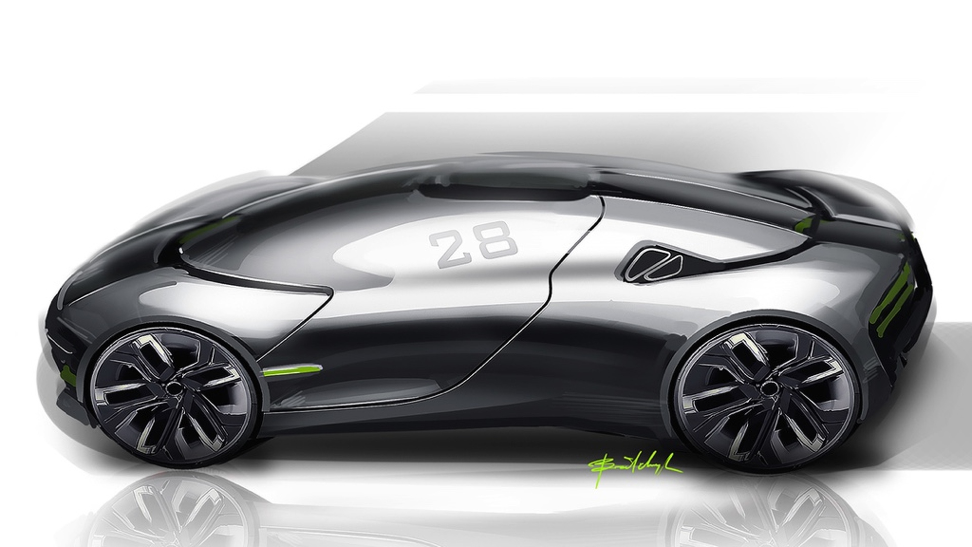 THX concept envisaged as future EV sports car 