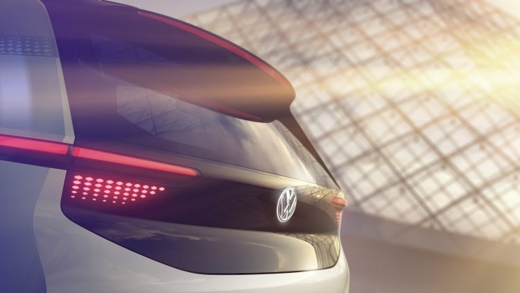 2016 Volkswagen EV concept rear
