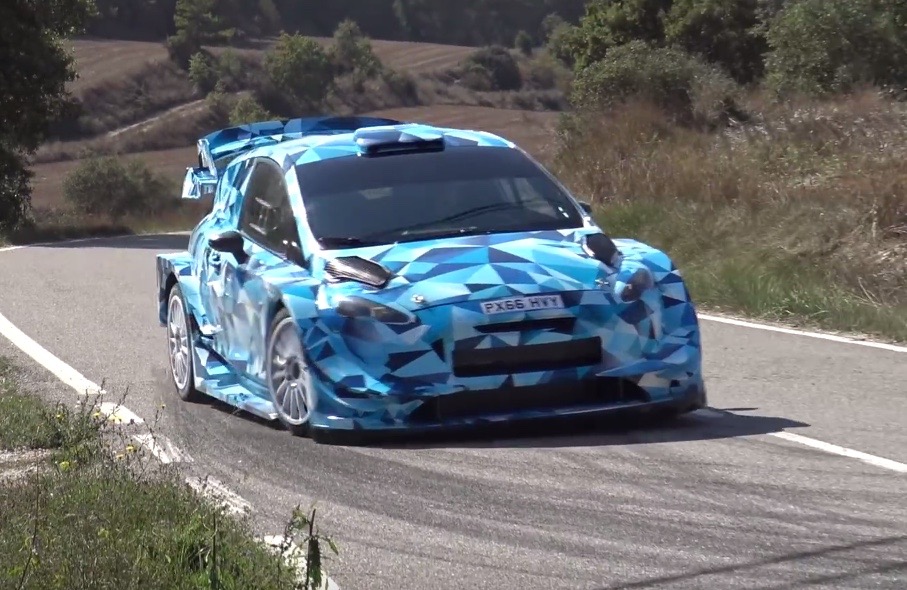 2017 Ford Fiesta WRC car previews next-gen design (video)