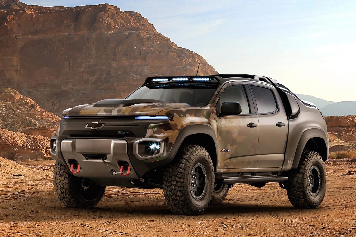 Chevrolet creates Colorado ZH2 fuel-cell prototype, for US Army