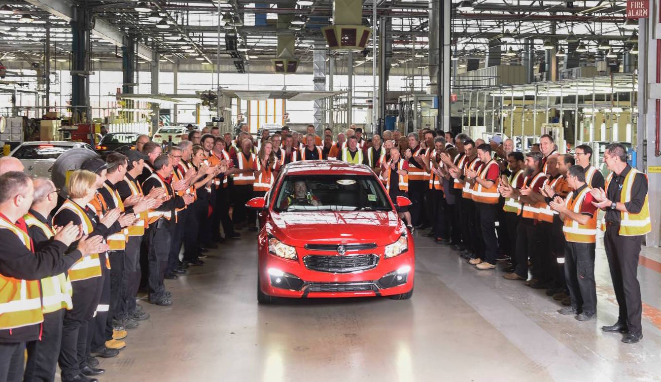 Australian Holden Cruze production comes to an end